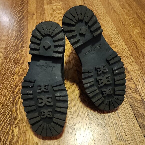 Sam Edelman Black Suede Laguna Chelsea Ankle Boot Size 5 - Picture 9 of 11